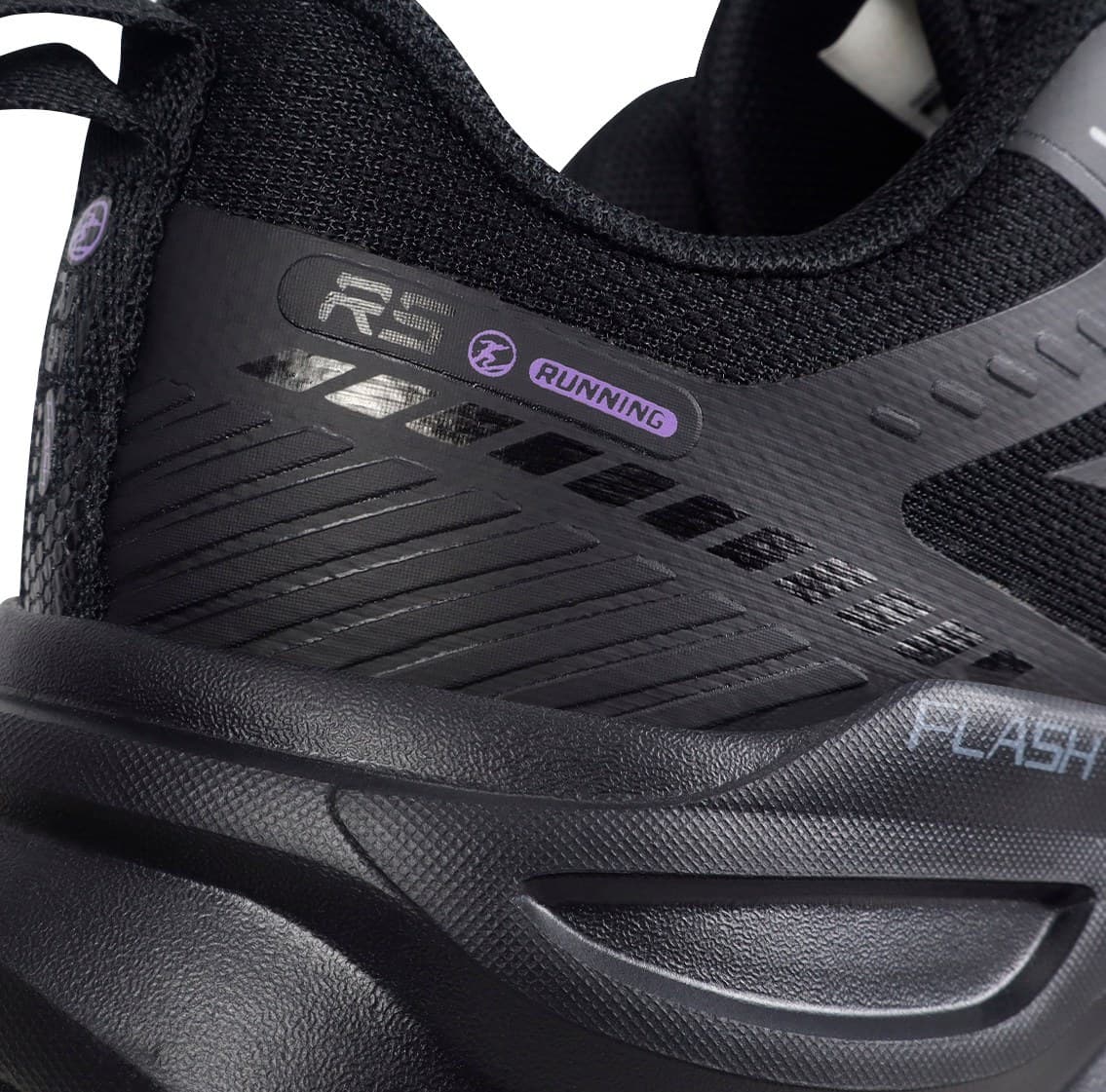 FLASH WOMEN - BLACK/PURPLE - 7