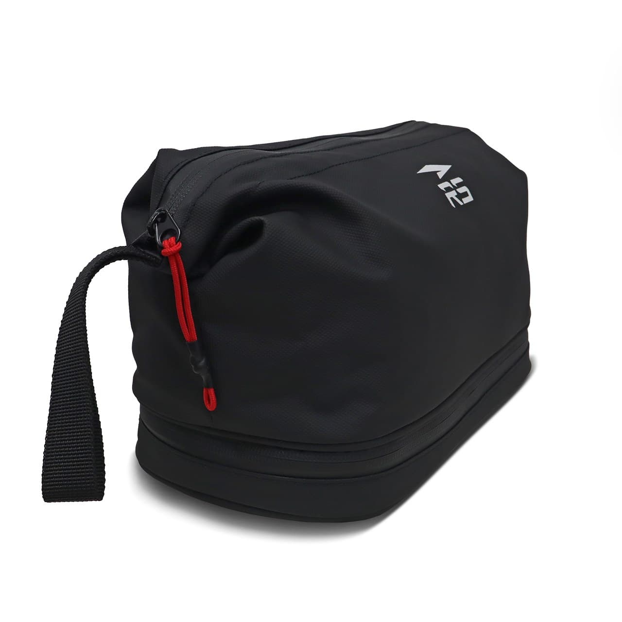 COSMETIC BAG - BLACK/RED - 2