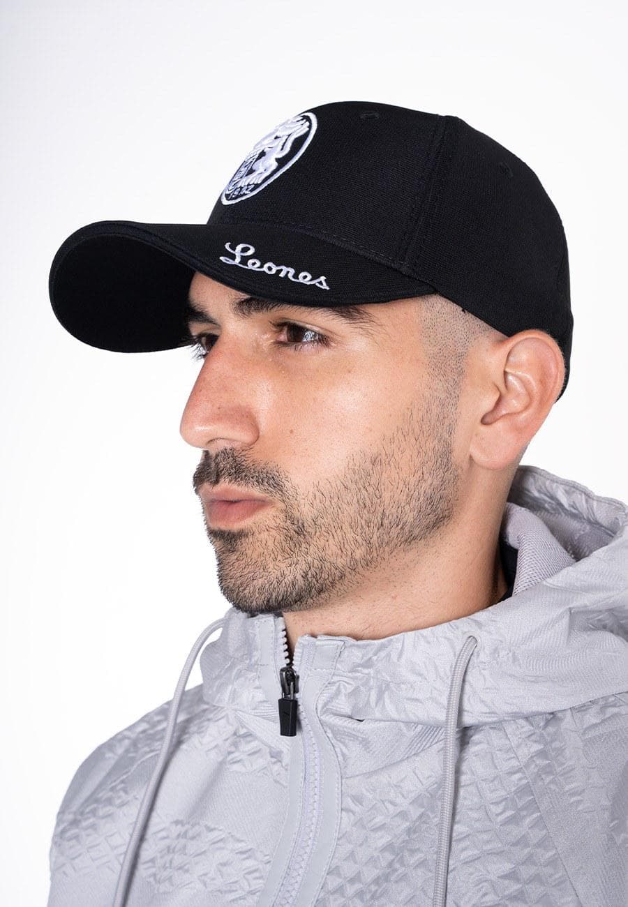 LEONES CBC VISITOR CAP TEMP.24-25 - BLACK/WHITE - 3