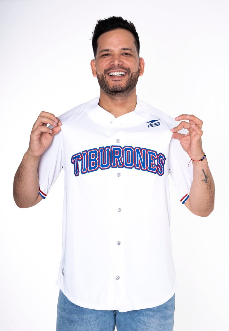 CAMISA OFICIAL HOME CABALLERO TIBURONES DE LA GUAIRA BLANCO/AZUL - 4