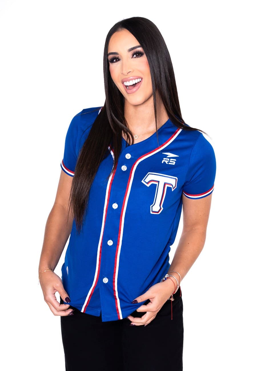 CAMISA OFICIAL VISITA DAMA TIBURONES DE LA GUAIRA AZUL - 3