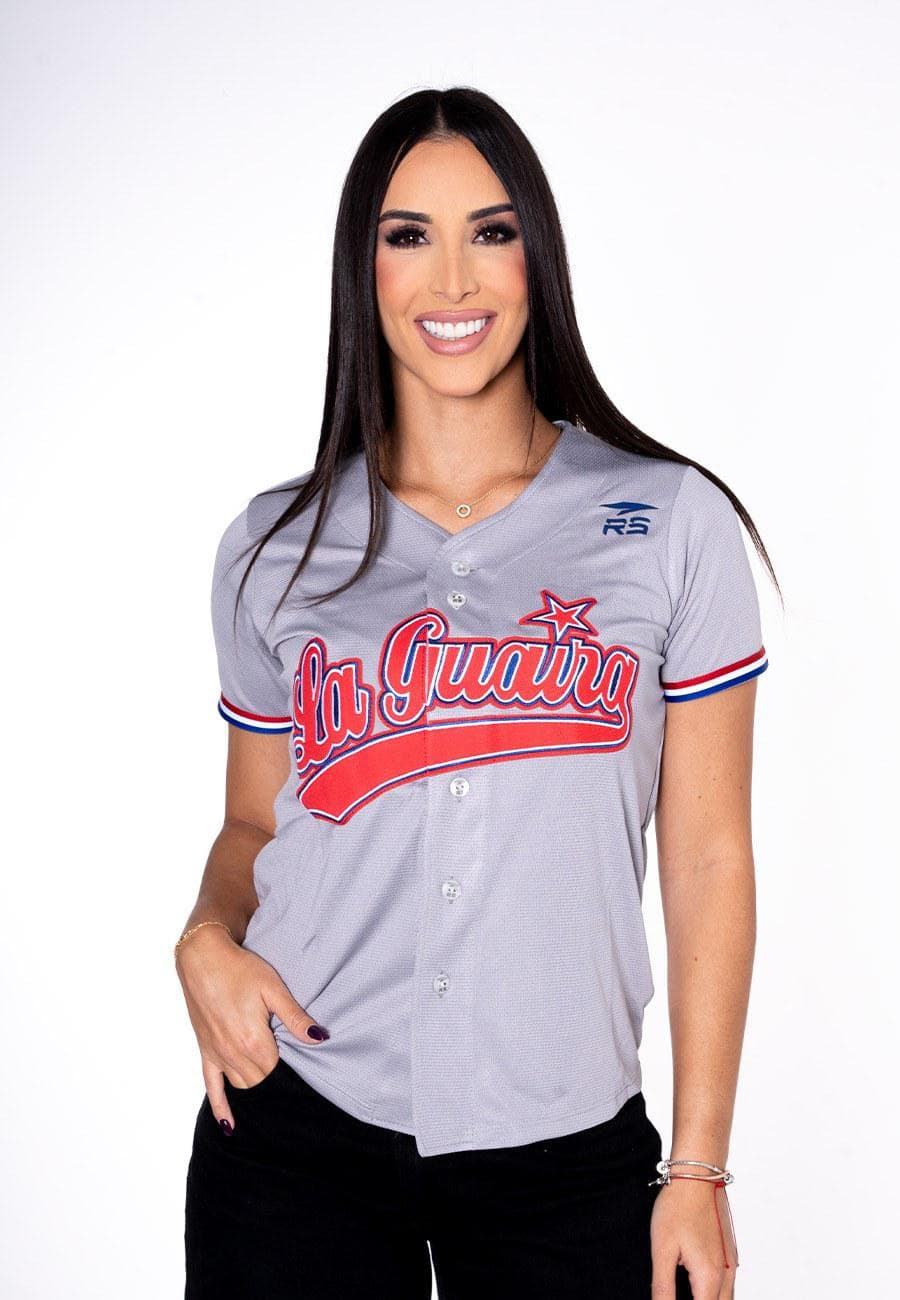 CAMISA OFICIAL ALTERNATIVA II  DAMA TIBURONES DE LA GUAIRA GRIS - 1