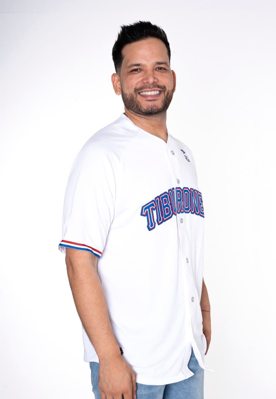 CAMISA OFICIAL HOME JUVENIL TIBURONES DE LA GUAIRA BLANCO/AZUL - 2