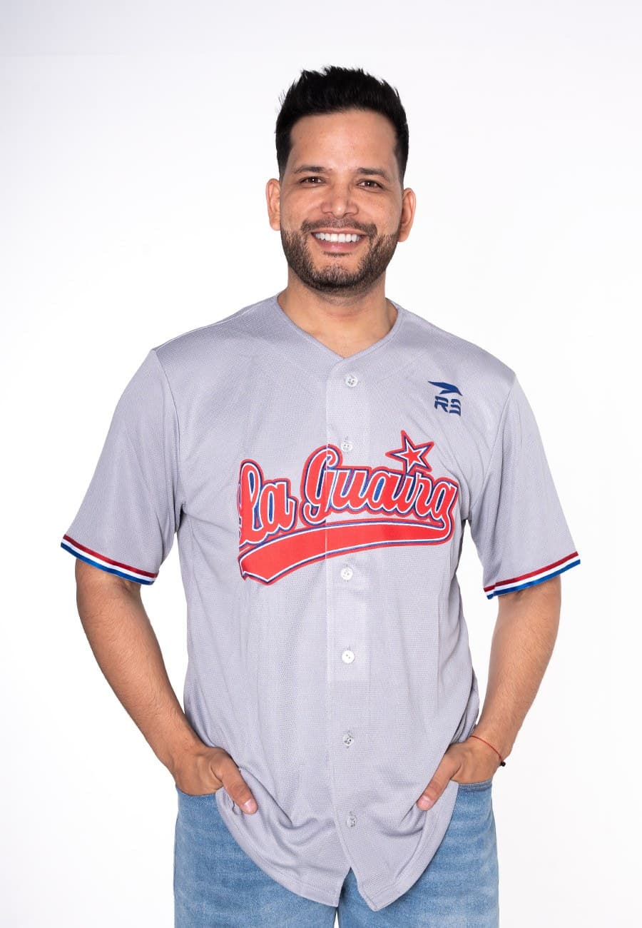 CAMISA OFICIAL ALTERNATIVA II  JUVENIL TIBURONES DE LA GUAIRA GRIS - 1