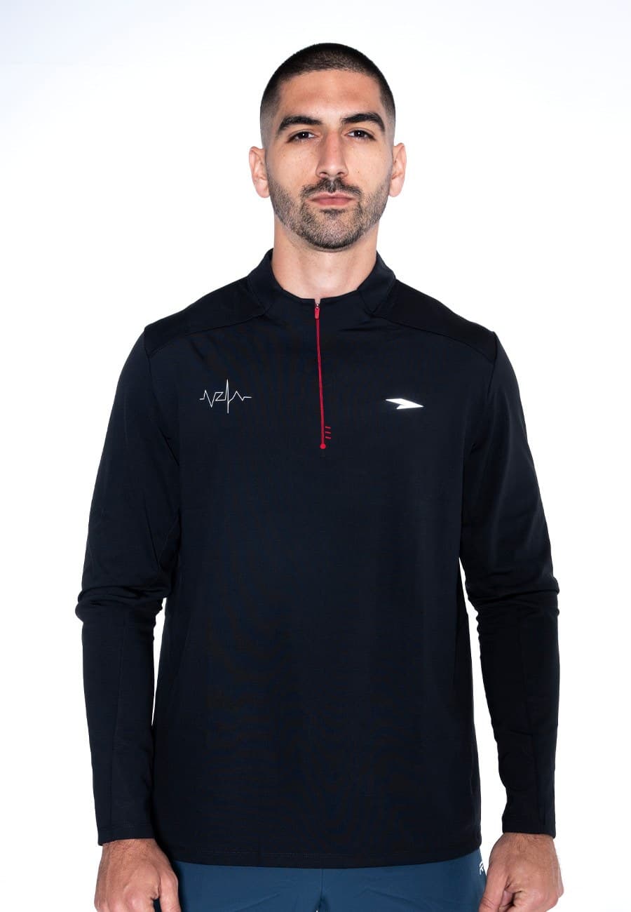 SWISS SHIRT MEN - BLACK - 1