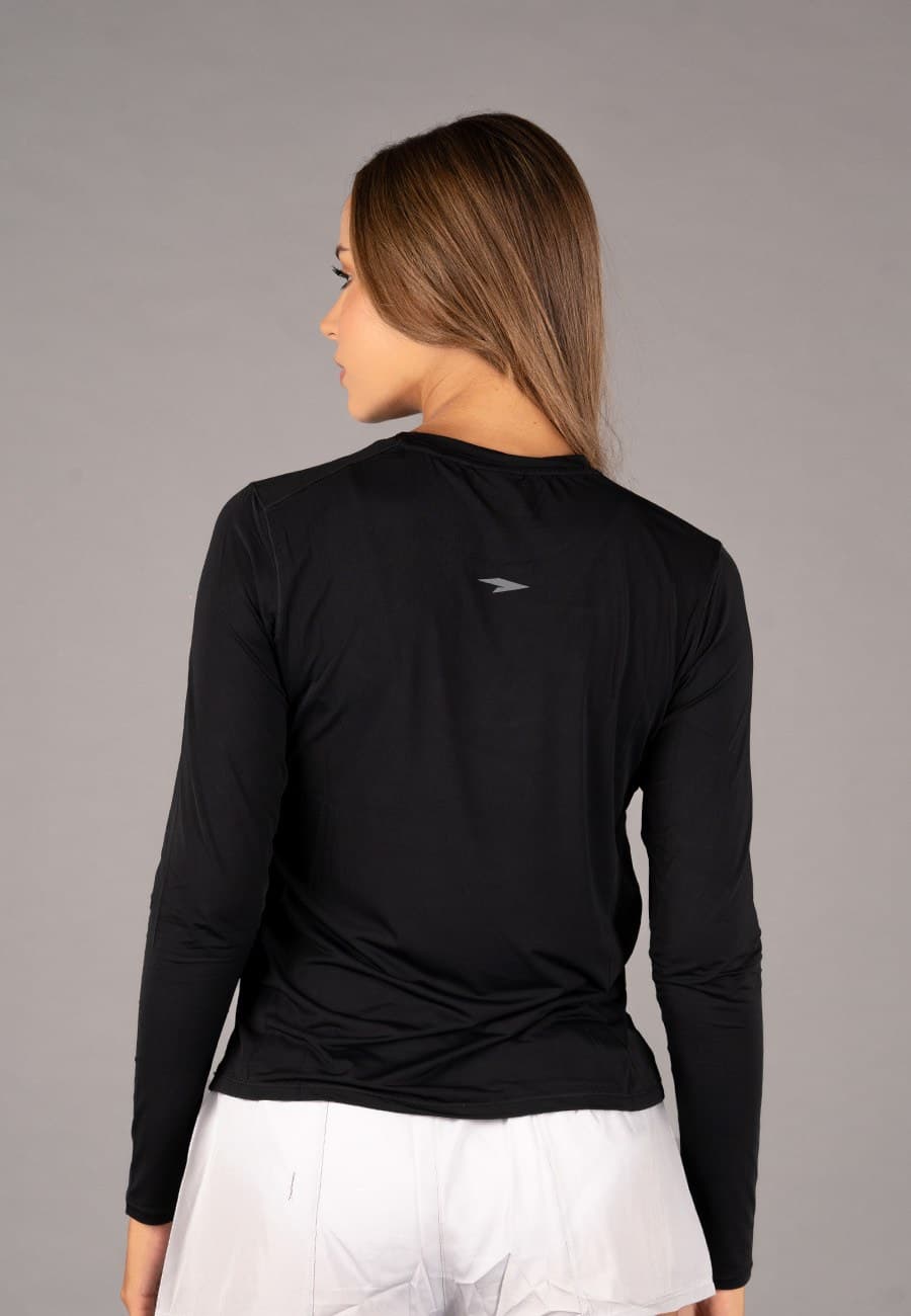 SUN SHIRT LS WOMEN - BLACK - 5