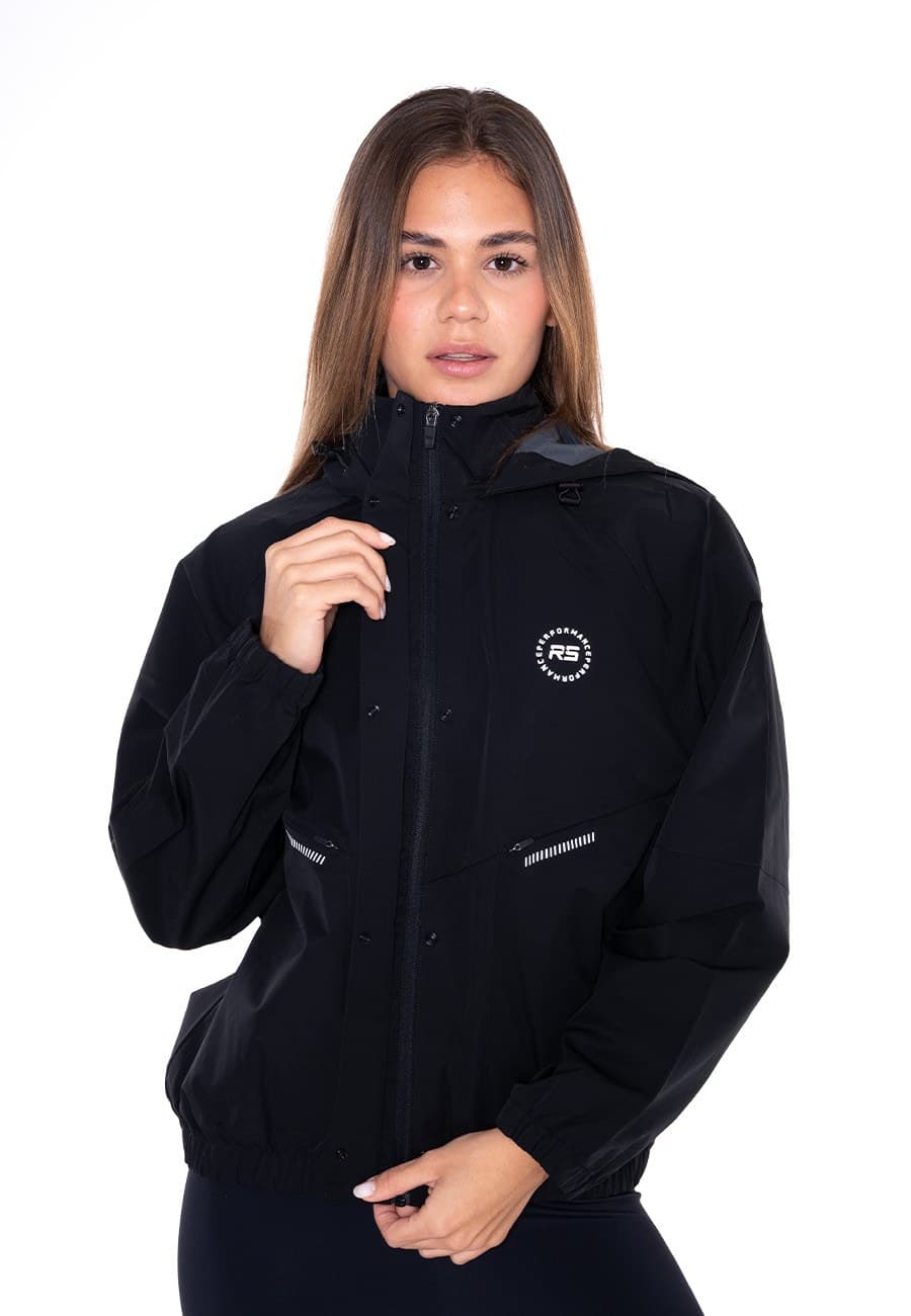 CHERRY JACKET WOMEN - BLACK - 5