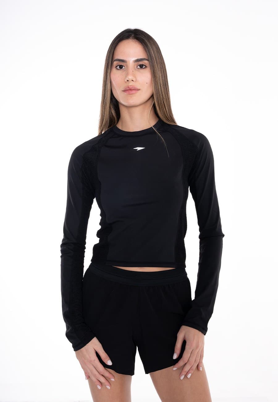 HYDRA SHIRT WOMEN - BLACK - 1