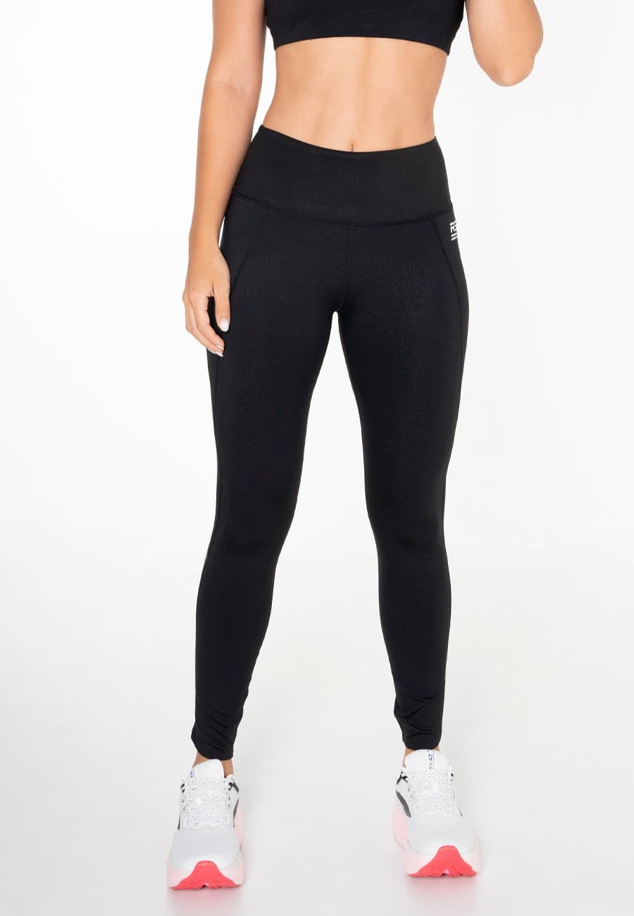 GOLDEN LEGGING WOMEN - BLACK - 1