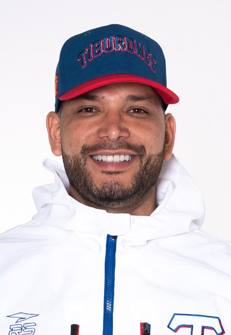 TIBURONES VISITOR CAP 24-25 - BLUE/RED - 1