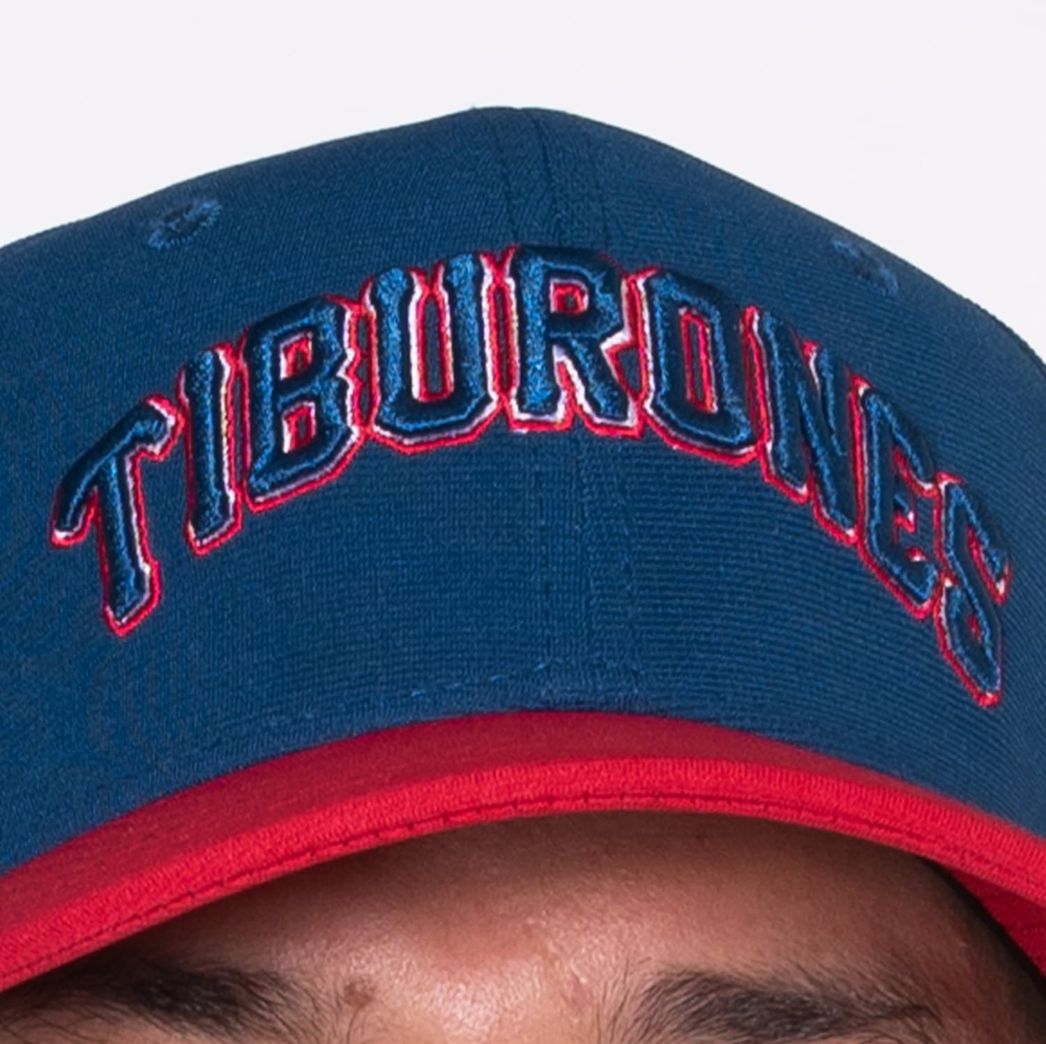 TIBURONES VISITOR CAP 24-25 - BLUE/RED - 4
